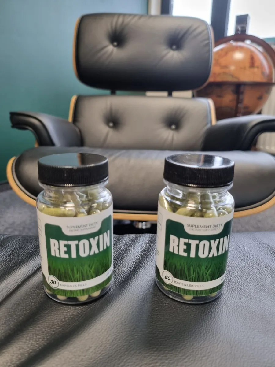Dwa rzeczywiste opakowania Retoxin